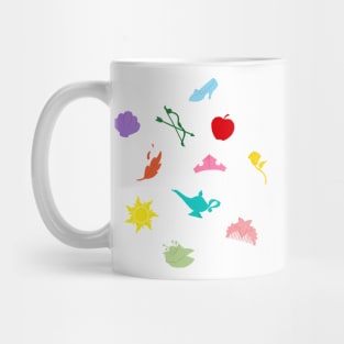 Princess Symbol Pattern Mug